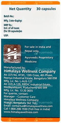 Himalaya Liv 52 Hb Capsule 30 - Uses, Side Effects, Dosage, Price ...