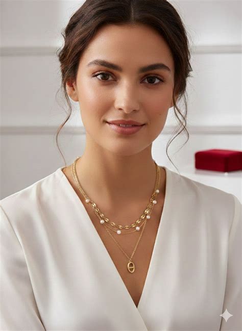 Heirloom Trio Necklace | 18K Gold Plated | Anti-Tarnish | Glowara