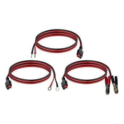Buy Genasun Wires Battery Kit for Solar Charge Controllers, 12 AWG ...