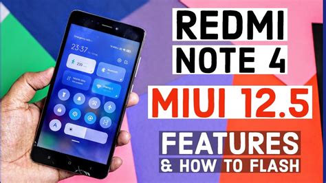 Redmi Note 4 MIUI 12 ROM 的图像结果
