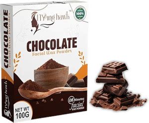 FLYING HAWK Chocolate Facial Wax for Women | No chemicals, No ...