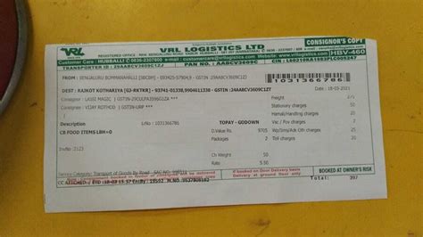 [Resolved] VRL Logistics / VRL Group — Damaged Parcel received ...