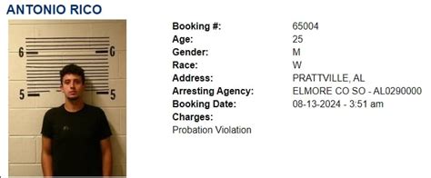 This Week's Inmate Roster For Elmore And Autauga County - Elmore ...