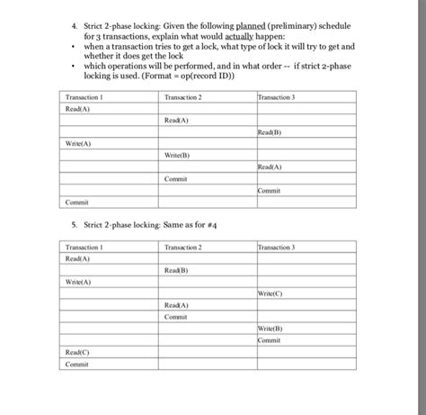 Image result for Strict Two-Phase Locking Graph