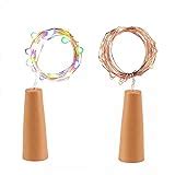 Buy PESCA 20 Led Wine Bottle Cork Lights Copper Wire String Lights 2M ...