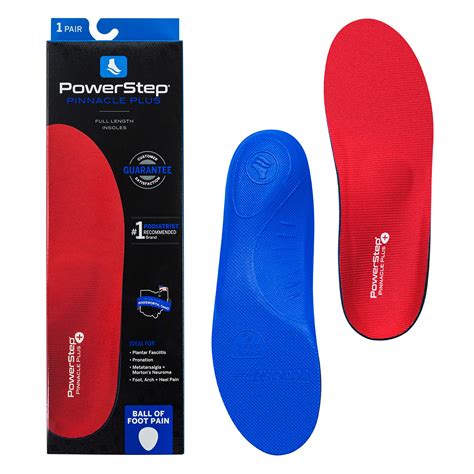Buy Insoles, Pinnacle Plus, Ball of Foot Pain Insole, Metatarsalgia ...