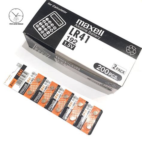 Jual Baterai Maxel Lr41 Ag3 Original Battery Lr 41 Ag3 L736f 1.5 Volt ...
