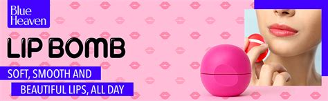 Blue Heaven Tinted Lip Balm infused with Shea Butter, Almond oil and ...