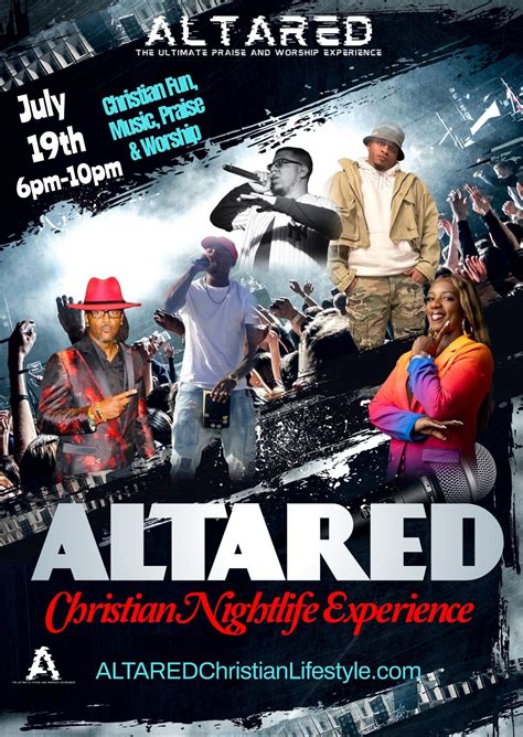 ALTARED Christian Nightlife Experience Praise Party (Live DJ, Christian ...