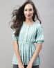 Buy Aqua Tops for Women by JAINISH Online | Ajio.com