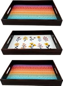 Angira handicrafts AHS-T0828 Tray Price in India - Buy Angira ...