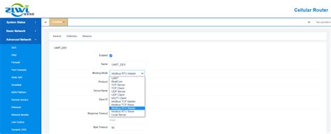 Modbus RTU to TCP 的图像结果