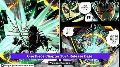One Piece Chapter 1074 Spoilers, Release Date, Raw Scan and Where to ...