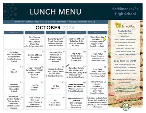 Food Services - Herkimer Central School District