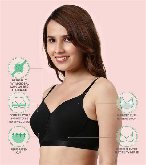 Enamor Innovations Fabcool Breathable Cup Women's T-Shirt Bra - Antimi