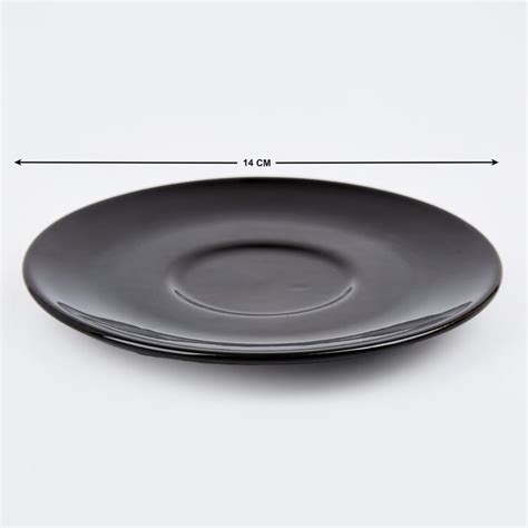 Buy Caraway Set of 6 Stoneware Cups and Saucers with Stand - 220ml from ...