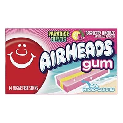 Airheads Chewing Gum, Raspberry Lemonade Flavor, India | Ubuy