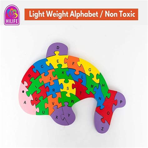 Hilife Fish Alphabet Puzzle — Toycra