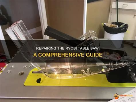 Ryobi Table Saw Troubleshooting 的图像结果