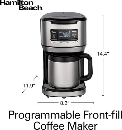 HamiltonBeach Hamilton Beach Programmable Front-Fill Coffee Maker India ...