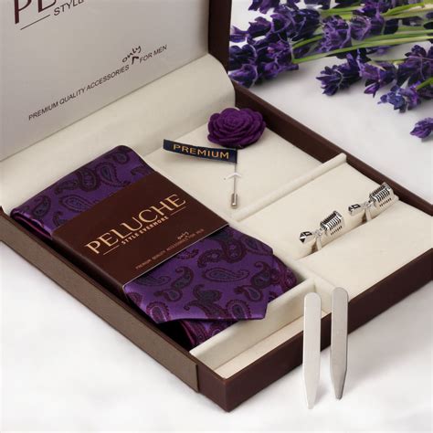 Buy Dynamic Mic Gift Box Includes 1 Neck Tie, 1 Brooch, 1 Pair of ...