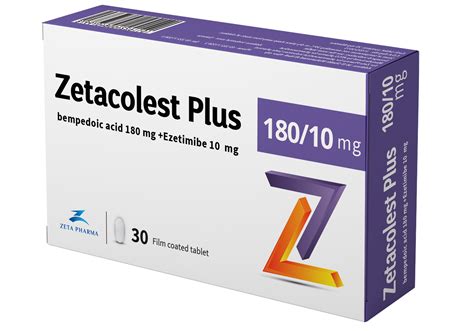 Zetacolest plus 180/10 mg - Zeta Pharma