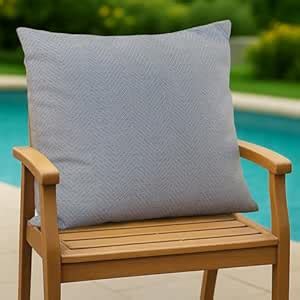 HIPPO Premium Outdoor Cushion 100% Solution Dyed Polyester 16X16IN ...