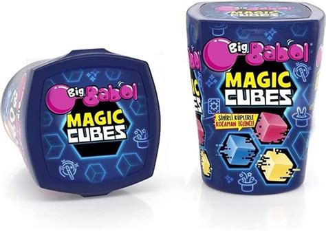Perfetti Van Melle BIG BABOL MAGIC CUBES MIXED FRUIT CHEWING GUM ...