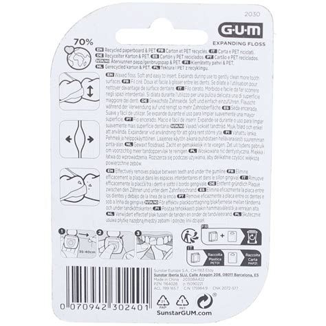 GUM® Expanding Floss 30 m - Redcare Apotheke