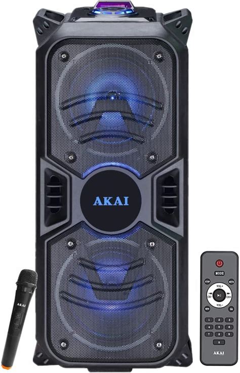 AKAI PartyMate Pro PM-50P | 50W RMS| Karaoke Bluetooth Outdoor Party ...