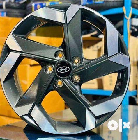 18 INCH ORIGINAL HYUNDAI ALLOY WHEELS- CRETA, , ALCAZAR, KIA SELTOS ...
