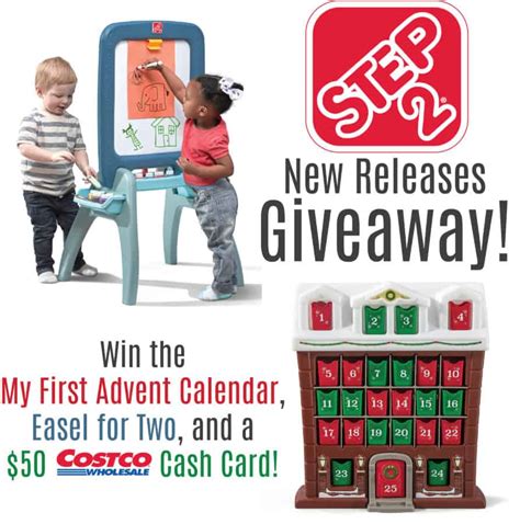 Step 2 Easel and Advent Calendar giveaway