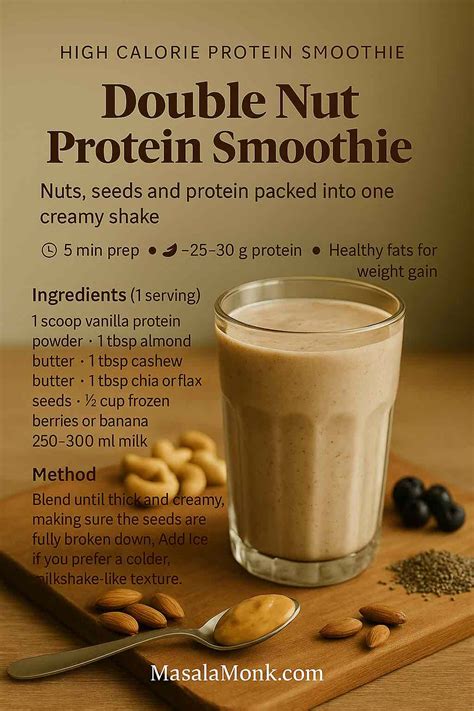 High Calorie Protein Shakes: 10 Ideas for Bulking & Healthy Gains | Masala Monk
