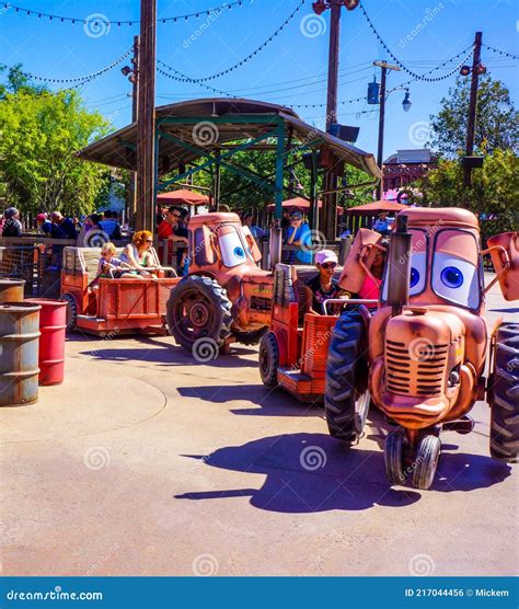 Tow Maters Junkyard Jamboree Ride At Disneys Calif Editorial Photo ...
