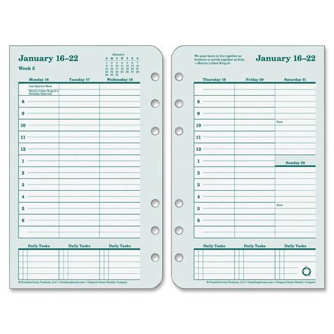 Franklin Covey Planner Refills 2022 Uk at Carole Alden blog
