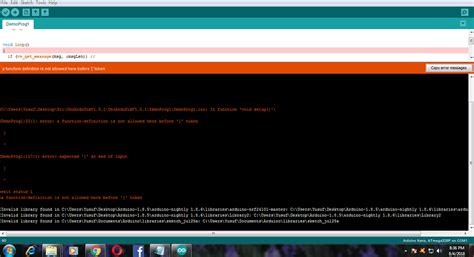 How to Solve Arduino Error a Function Definition Is Not Allowed Before Token 的图像结果