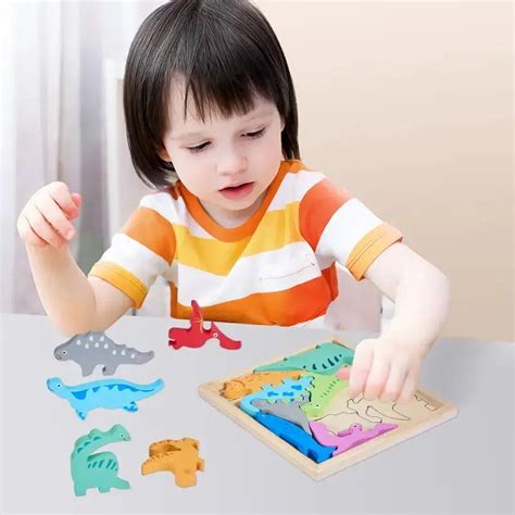 Wooden 3D Cognitive Puzzle Board - MyLittleTales