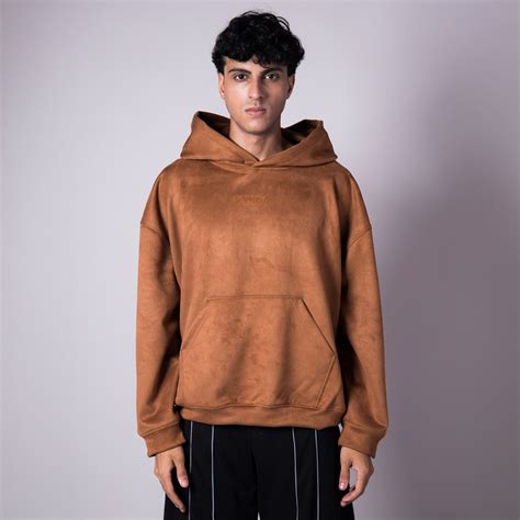 BROWN SUEDE BLISS HOODIE – Hophead