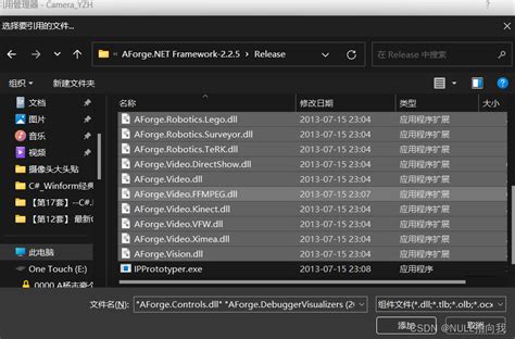 AForge.NET Camera Tutorial VB.NET 的图像结果