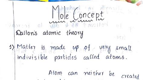 Mole Concept - JEE Handwritten Notes (Course Code: JEE) - Studocu