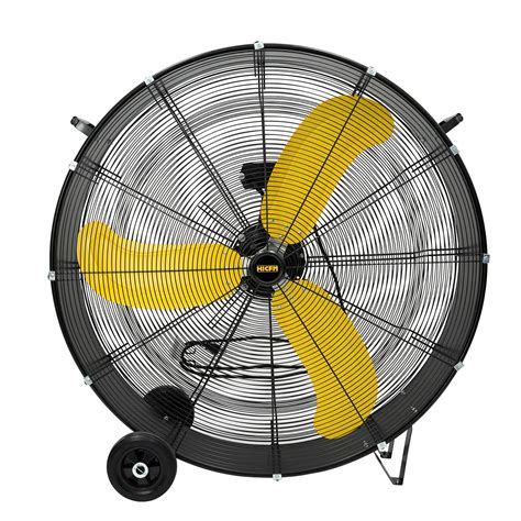 Snapklik.com : HiCFM 36" Industrial Drum Fan, 18600 CFM High Velocity 2 Speed 3/5 HP Heavy Duty ...