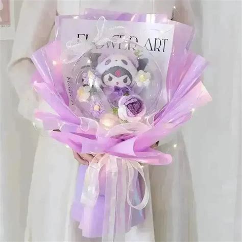 Luxury Sanliou My Melody Kuromi Cinnamoroll Doll Bouquet