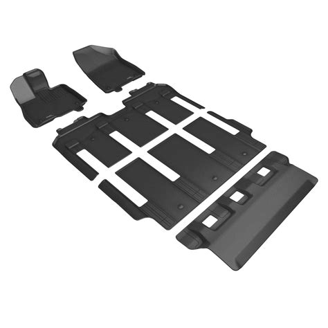 3D MAXpider KAGU Black Floor Mat for 2021-2023 TOYOTA SIENNA - All ...
