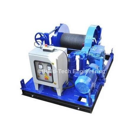 Winch Machine - 10 Ton Pulling Winch Machine Manufacturer from Mumbai