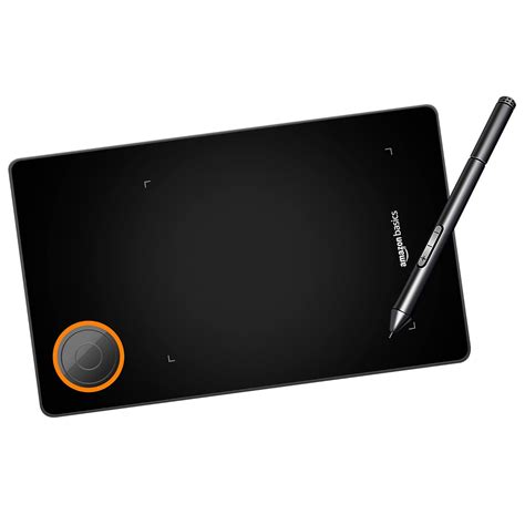 Amazon Basics Professional Graphics Drawing Tablet 8192 Levels Digital ...