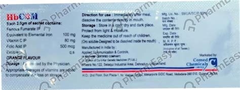 Buy Hbcom Orange Flavour Sachet Of 2gm Powder Online at Flat 15% OFF ...