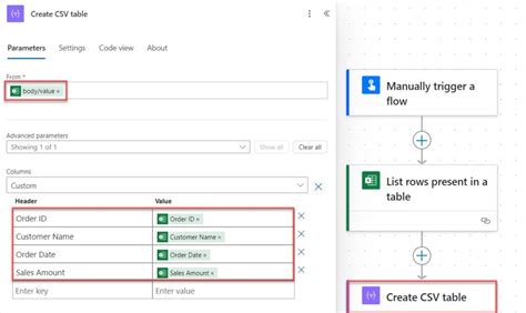 Image result for CSV File Power Automate