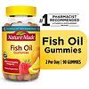 Nature Made Fish Oil Gummies with Omega 3s Orange, Lemon & Strawberry ...