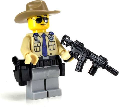Battle Brick Custom Texas Highway Patrol Lego Minifigure India | Ubuy