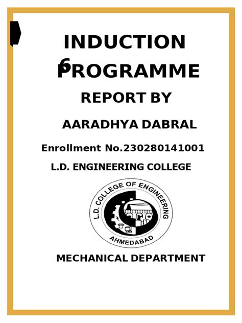 Image result for Induction Program Template